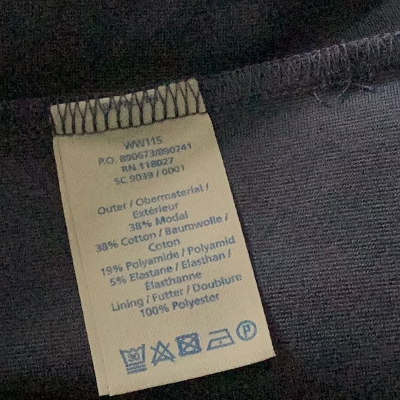 BODEN Blue With Black Design Dress - Picture 10 of 11